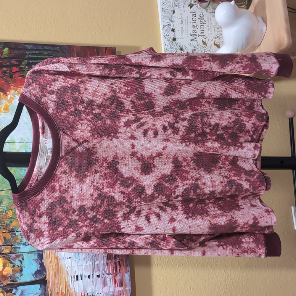 NO COMMENT WAFFLE SHIRT 2X